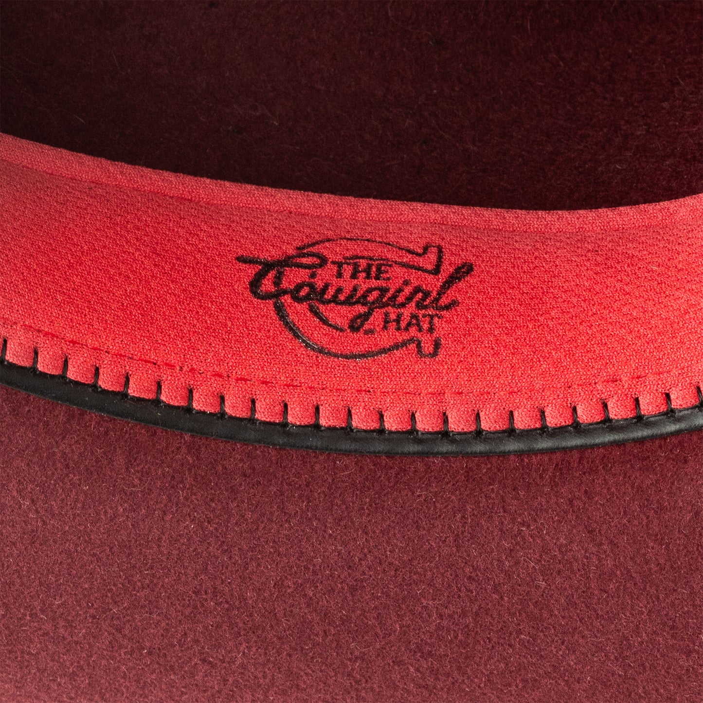 The Cowgirl Hat In Cranberry