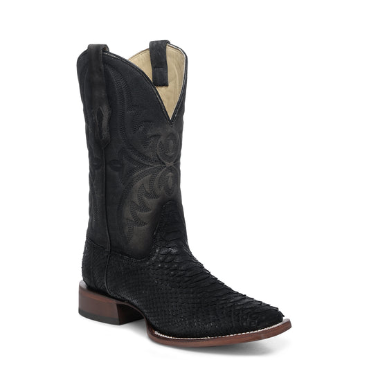 Corral Men's Black Python Square Toe Boot