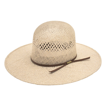 Resistol Montgomery Natural Open Crown Straw Hat
