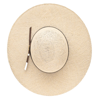 Resistol Montgomery Natural Open Crown Straw Hat