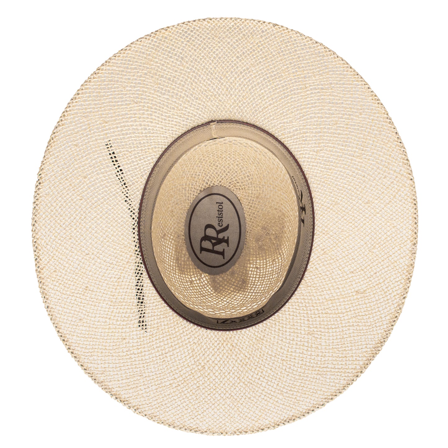 Resistol Montgomery Natural Open Crown Straw Hat