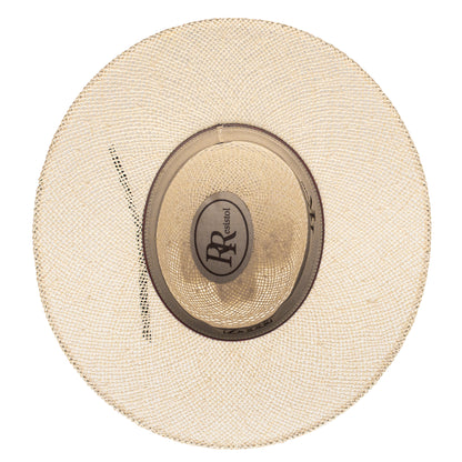 Resistol Montgomery Natural Open Crown Straw Hat