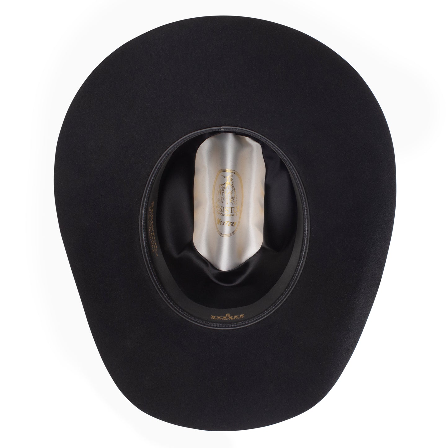 Resistol 6X RB Midnight Black Felt Hat