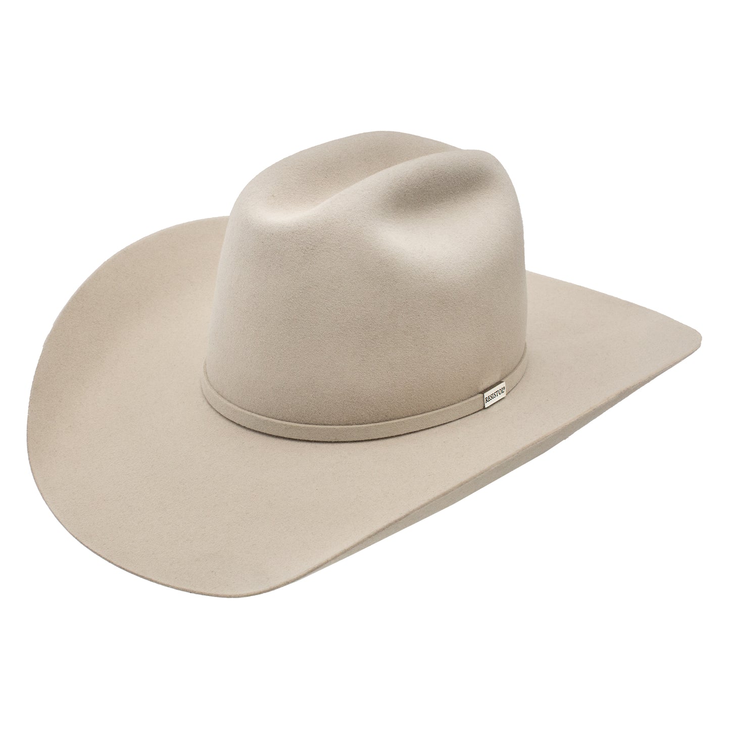 Resistol RB Five Star Silverbelly Felt Cowboy Hat