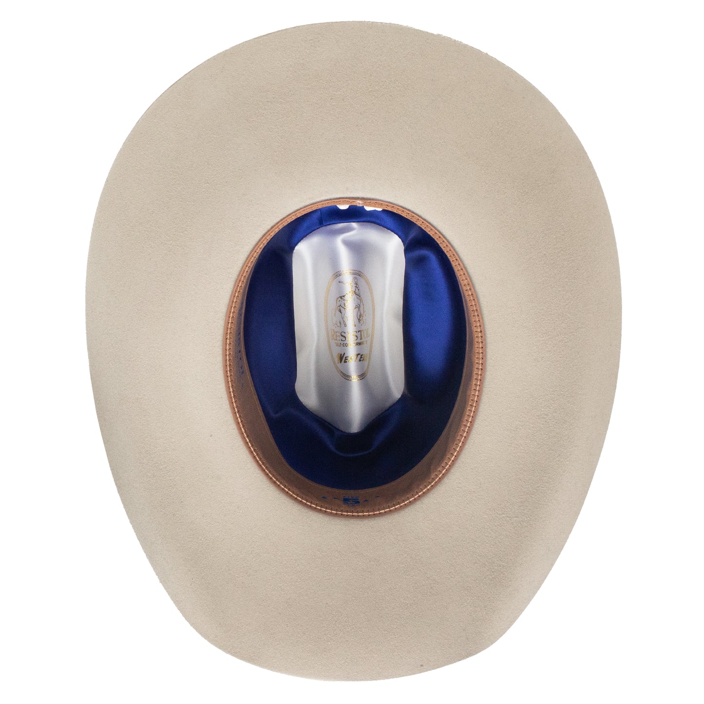 Resistol RB Five Star Silverbelly Felt Cowboy Hat