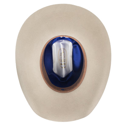 Resistol RB Five Star Silverbelly Felt Cowboy Hat