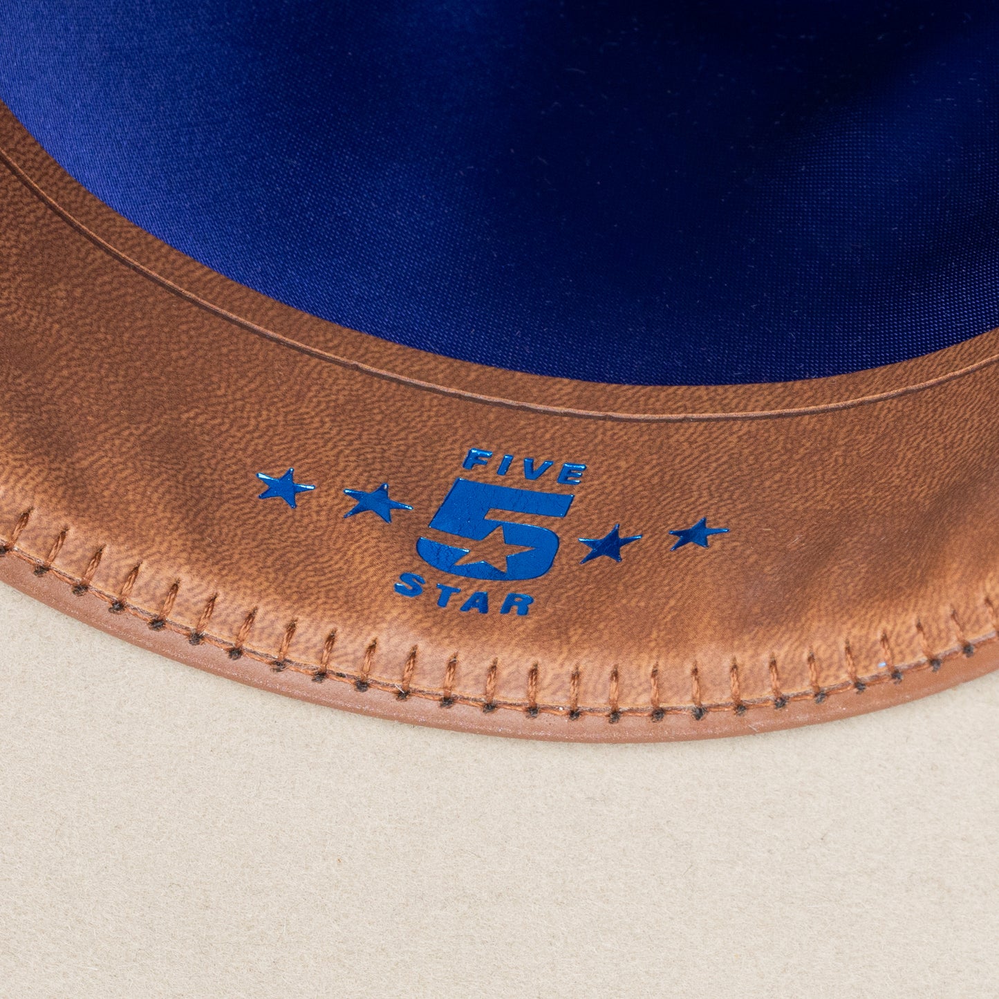 Resistol RB Five Star Silverbelly Felt Cowboy Hat