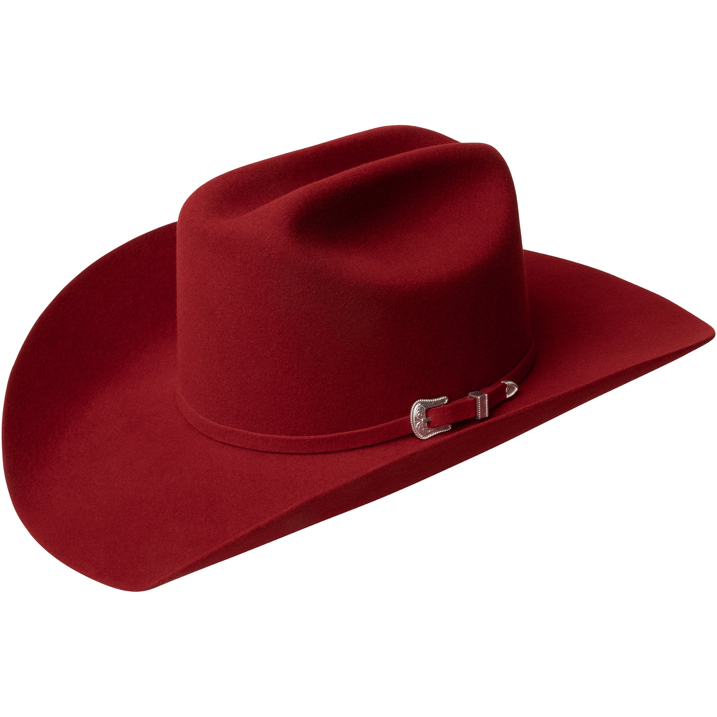 Bailey Lightning 4X Red Felt Cowboy Hat