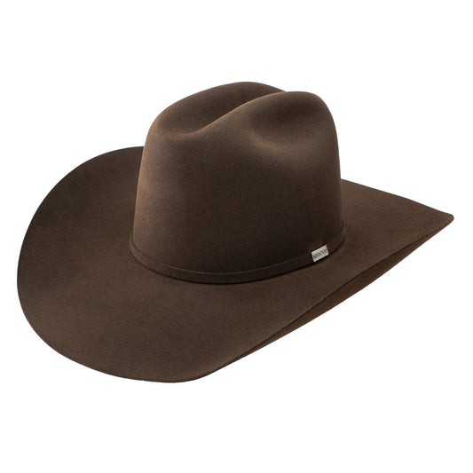 Resistol Brown RB Five Star Felt Cowboy Hat