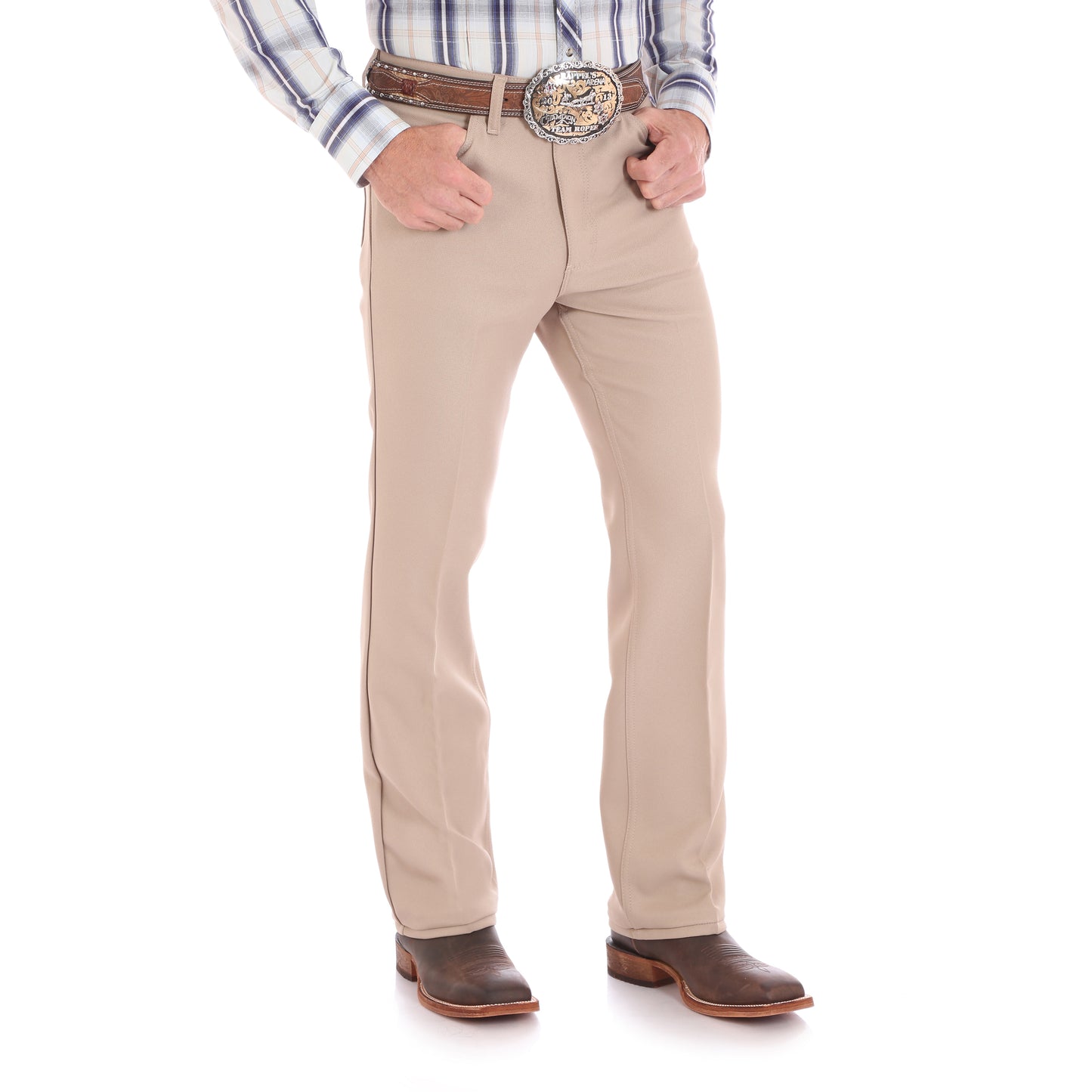 Wrangler Wrancher Men's Khaki Dress Jean