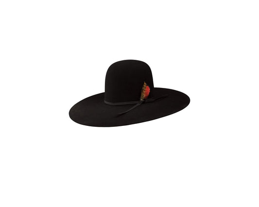 Resistol 7X Chute 5 Black Felt Cowboy Hat