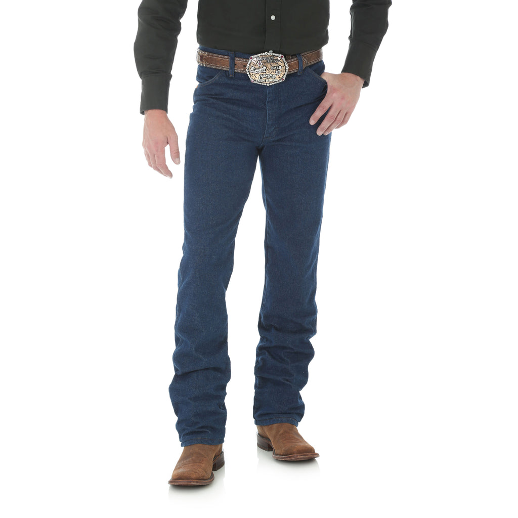 Wrangler Men's Prewashed Indigo Cowboy Cut Slim Fit Jean