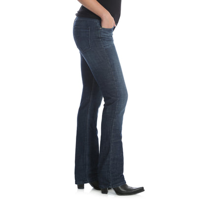 Wrangler Mid Rise Straight Leg Jean