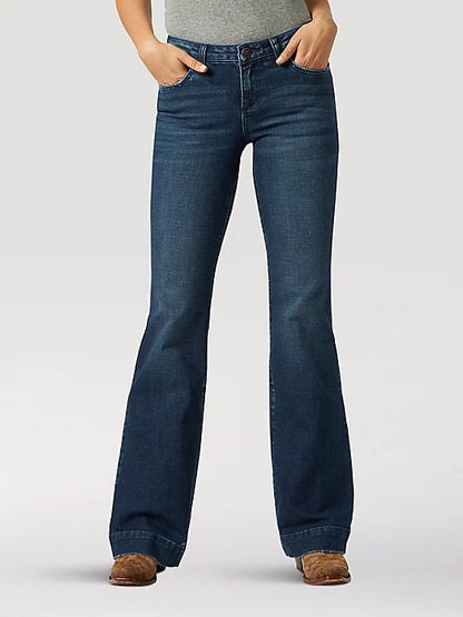 Wrangler Retro Mae Wide Leg Sofia Trouser Jean