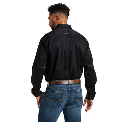 Ariat Solid Twill Black Classic Fit Shirt