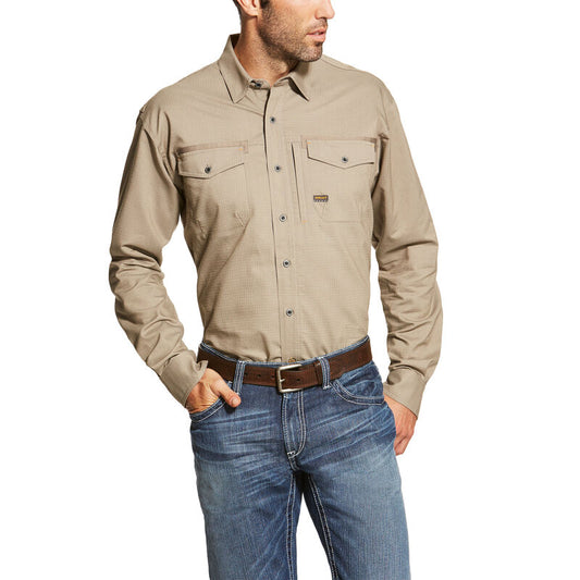 Ariat Rebar Workman Long Sleeve Work Shirt