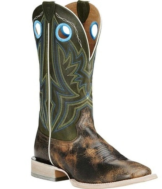 ARIAT ANTIQUE BUCKSKIN CIRCUIT HAZER BOOT