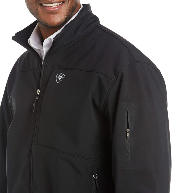 Ariat Men's Black Vernon 2.0 Softshell Jacket