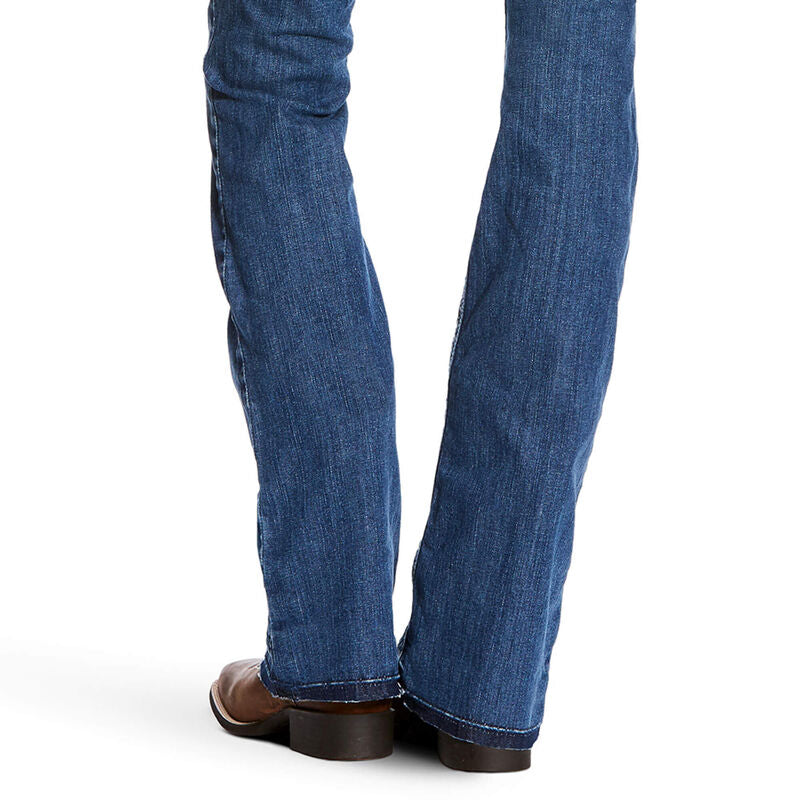 Ariat R.E.A.L Eleanor Mid Rise Jasmine Boot Cut Jean