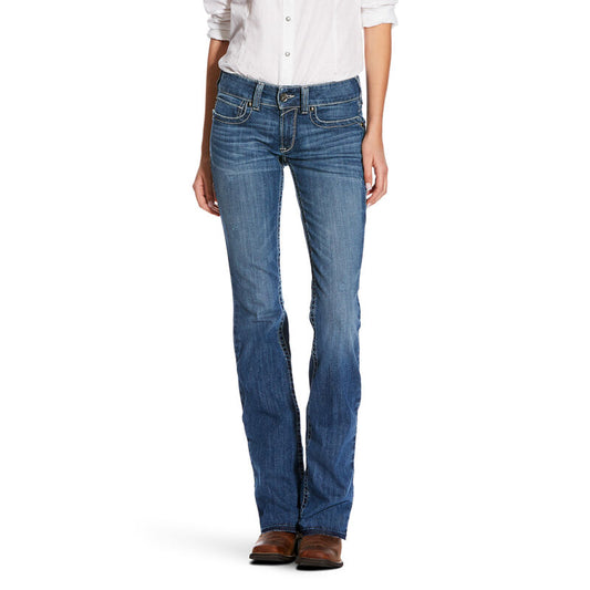 Ariat R.E.A.L Eleanor Mid Rise Jasmine Boot Cut Jean