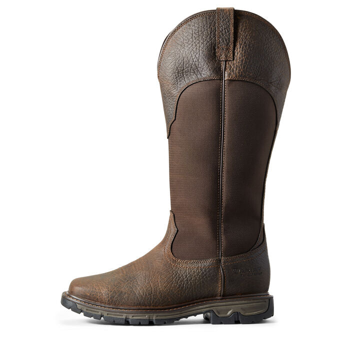 ARIAT BROWN SNAKEBOOT WATERPROOF HUNTING BOOT