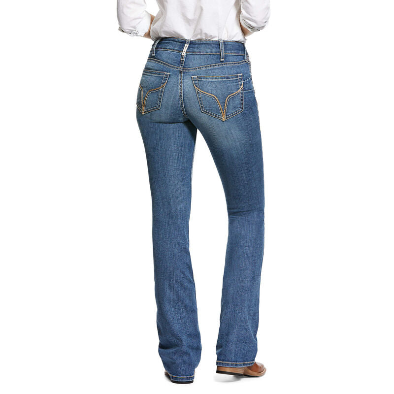Ariat Ladies R.E.A.L. Perfect Rise Stretch Rachael Boot Cut Jean