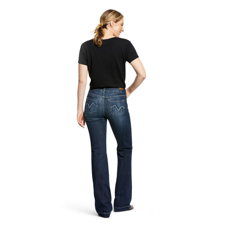Ariat Ladies Bianca Trouser Perfect Rise Stretch Wide Leg Jean