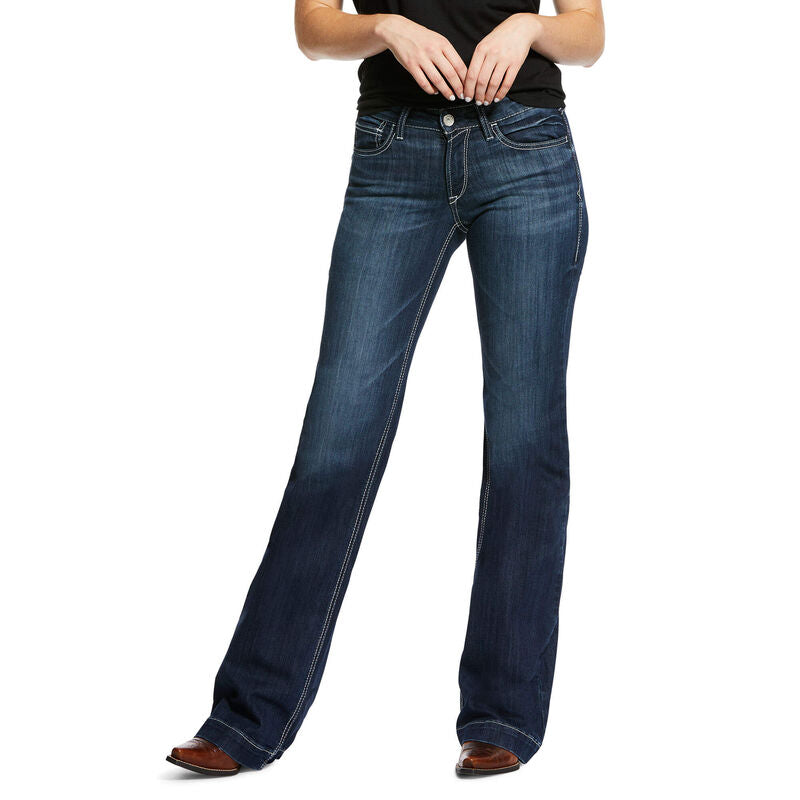 Ariat Ladies Bianca Trouser Perfect Rise Stretch Wide Leg Jean
