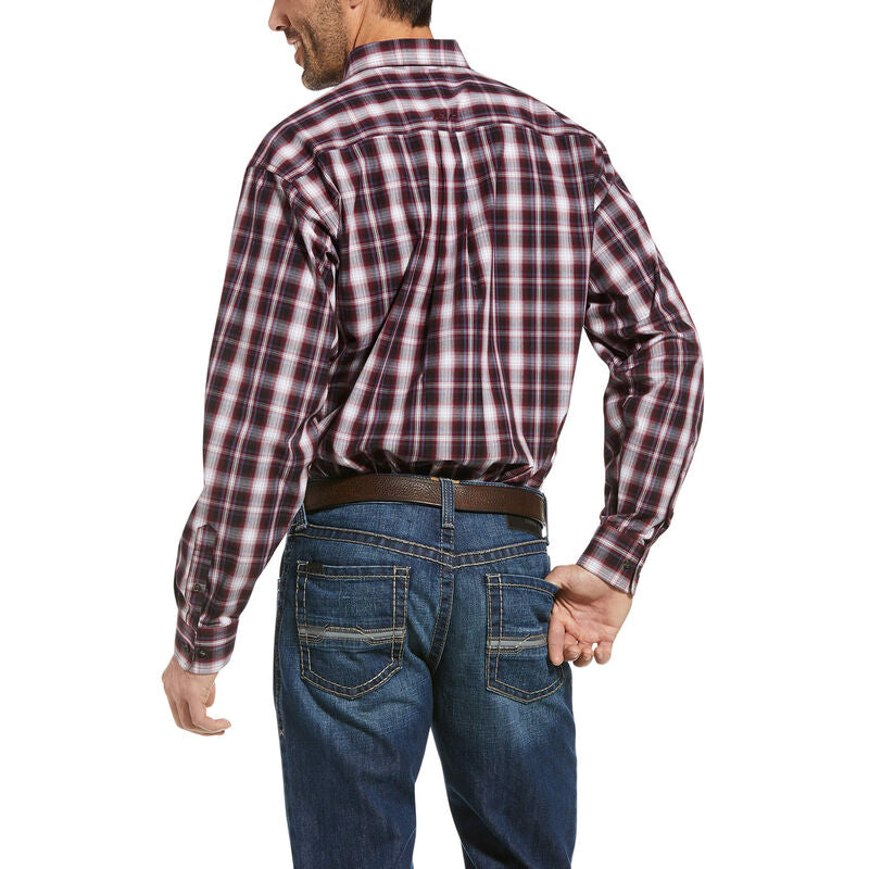 Ariat Pro Series Ramon Bourgogne Classic Fit Shirt