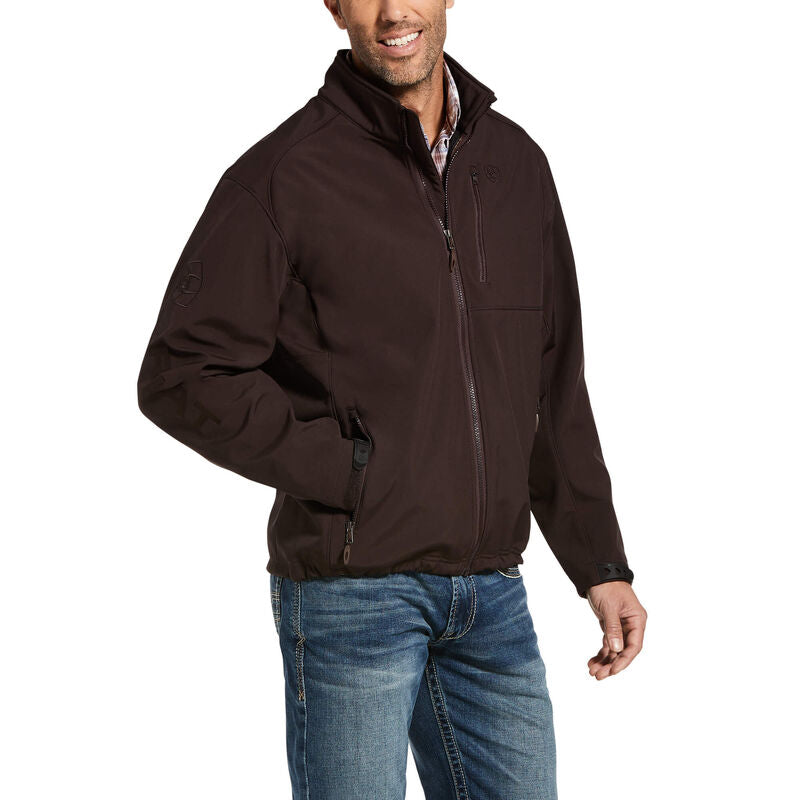 Ariat Logo 2.0 Patriot Coffeebean Softshell Water Resistant Concealed Carry Jacket