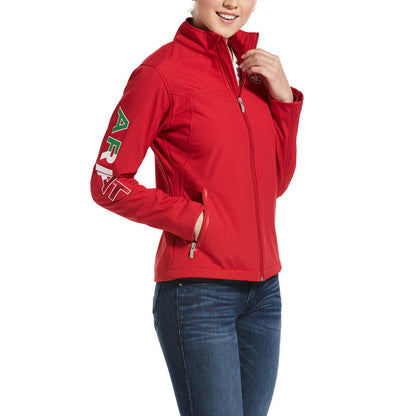 Ariat Classic Team MEXICO Softshell Water Resistant Jacket