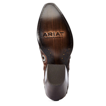 Ariat Dixon Glitter Crackled Taupe Western Boot