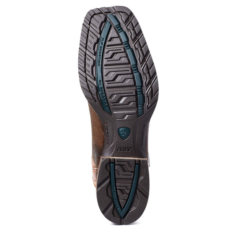 Ariat Hybrid Big Boy Earth Orange Western Boot