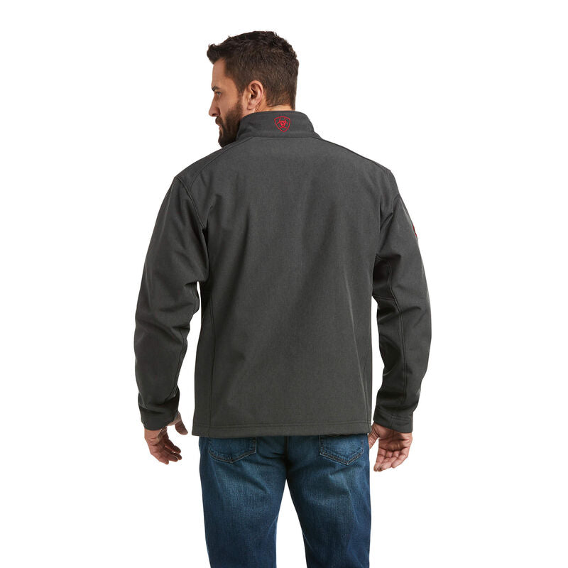 Ariat Logo 2.0 Charcoal Americana Softshell Jacket