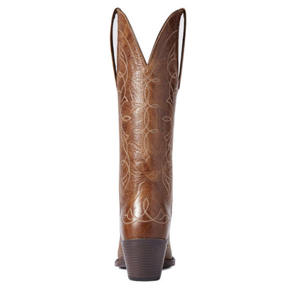 Ariat Heritage Dark Tan D Toe Stretch Fit Western Boot