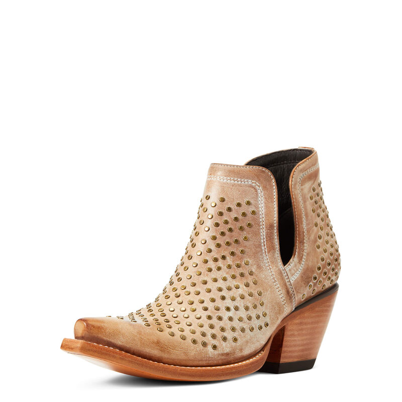 Ariat Dixon Old West Tan Studs Western Boot
