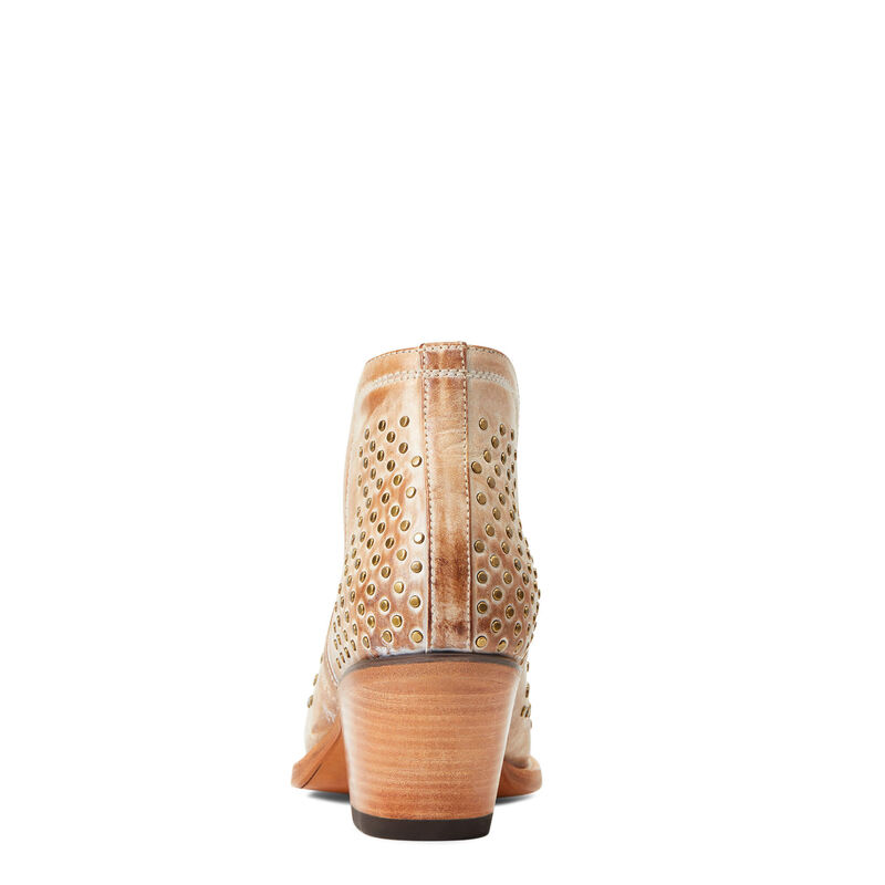 Ariat Dixon Old West Tan Studs Western Boot