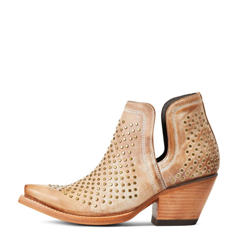 Ariat Dixon Old West Tan Studs Western Boot