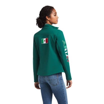 Ariat New Team Softshell Verde MEXICO Jacket
