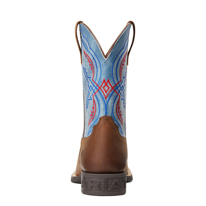 Ariat Double Kicker Distressed Brown Boot