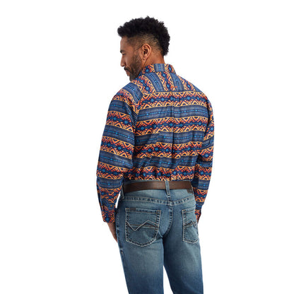 Ariat Nikolai Blue Chambray Classic Fit Shirt