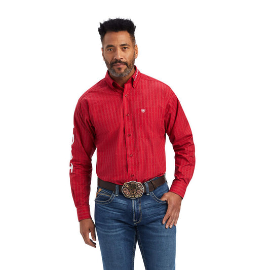 Ariat Tango Red Team Maximus Classic Fit Shirt