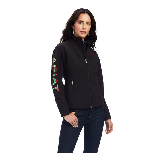 Ariat Rosas Team Black Softshell Jacket