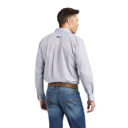 Ariat Relentless White Savvy Stretch Classic Fit Shirt