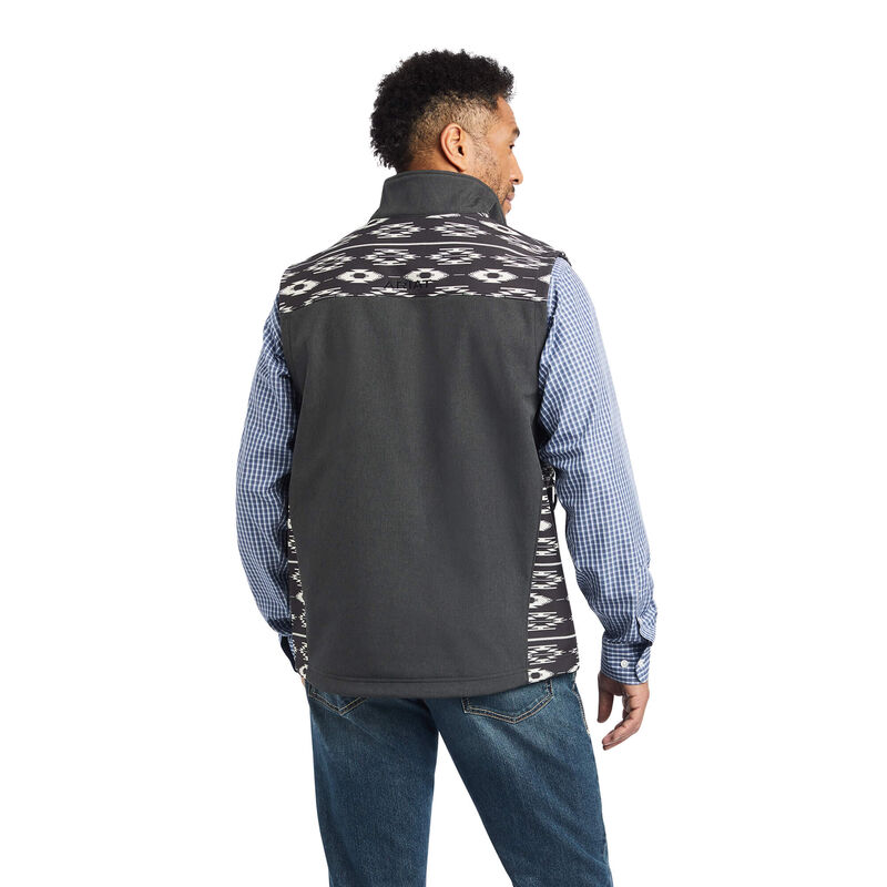 Ariat Vernon 2.0 Chimayo Charcoal Softshell Vest