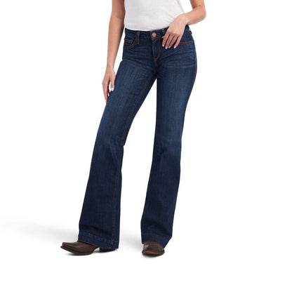 Ariat Rascal Mid Rise Lexie Wide Leg Trouser Jean
