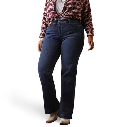 Ariat Rascal Mid Rise Lexie Wide Leg Trouser Jean