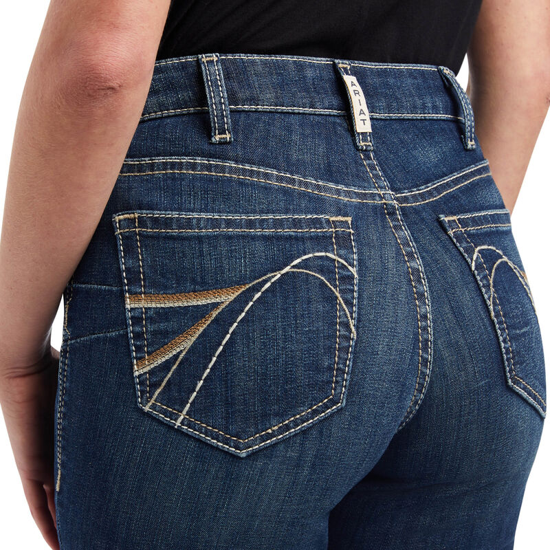 Ariat R.E.A.L. High Rise Dorothy Pacific Wash Boot Cut Jean