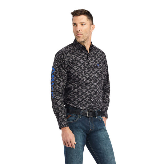 Ariat Team Clyde Black Fitted Shirt
