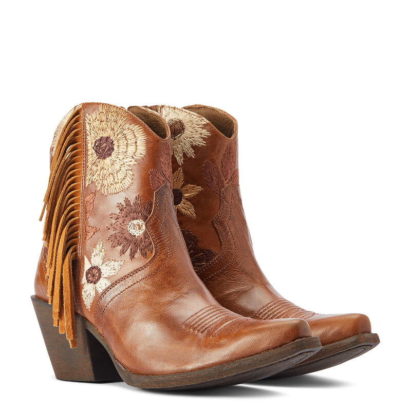 Arait Boot Pattern Ariat Florence Tangled Tan Western Boot – Corral Western Wear